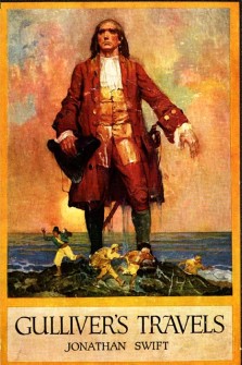 Immagine della copertina in inglese di Gulliver's Travels